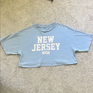 Cotton On Blue New Jersey Chop Tee